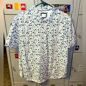 PacSun Men’s Floral Button Dress Shirt XL